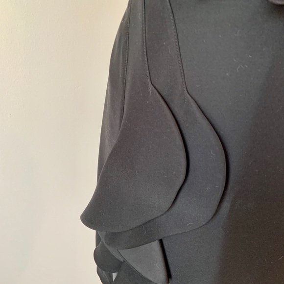 Joseph Ribkoff - Black Ruffle Skirt - Picture 2 of 4